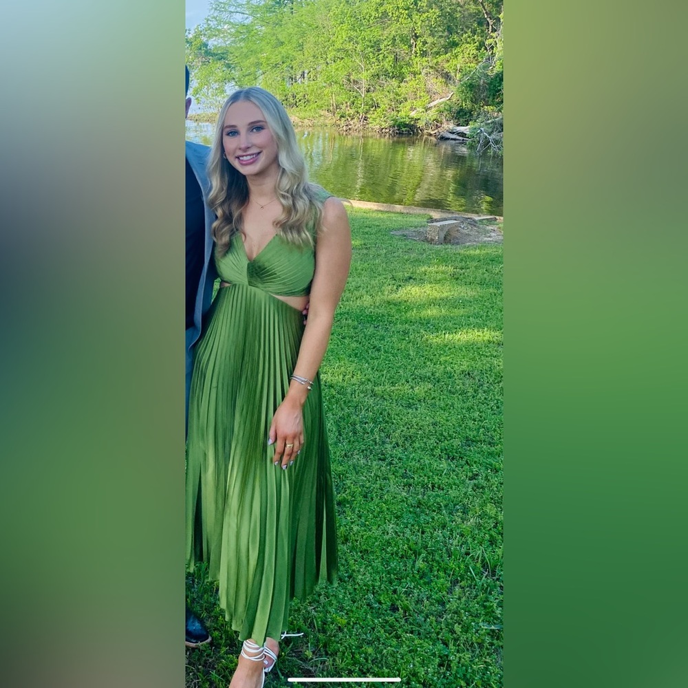 Green Abercrombie dress